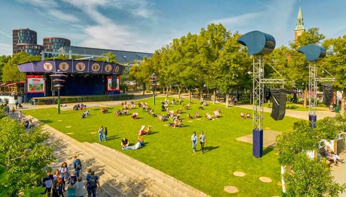 Tivoli Gardens in Copenhagen