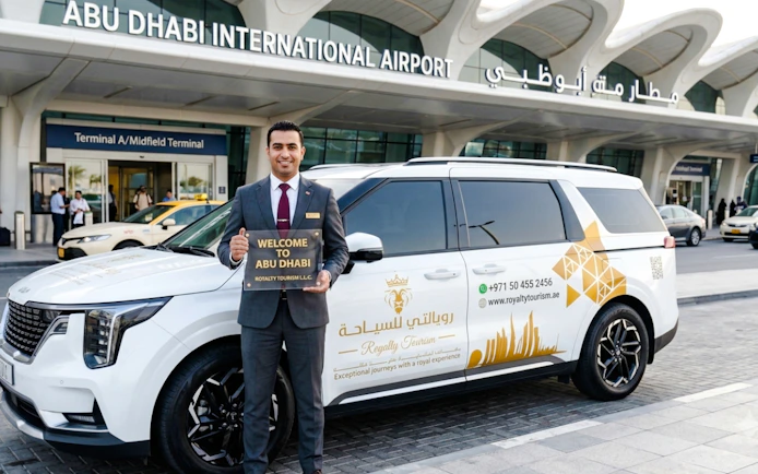 Abu Dhabi Layover City Tour with Airport Pickup and Sheikh Zayed Grand Mosque Entry