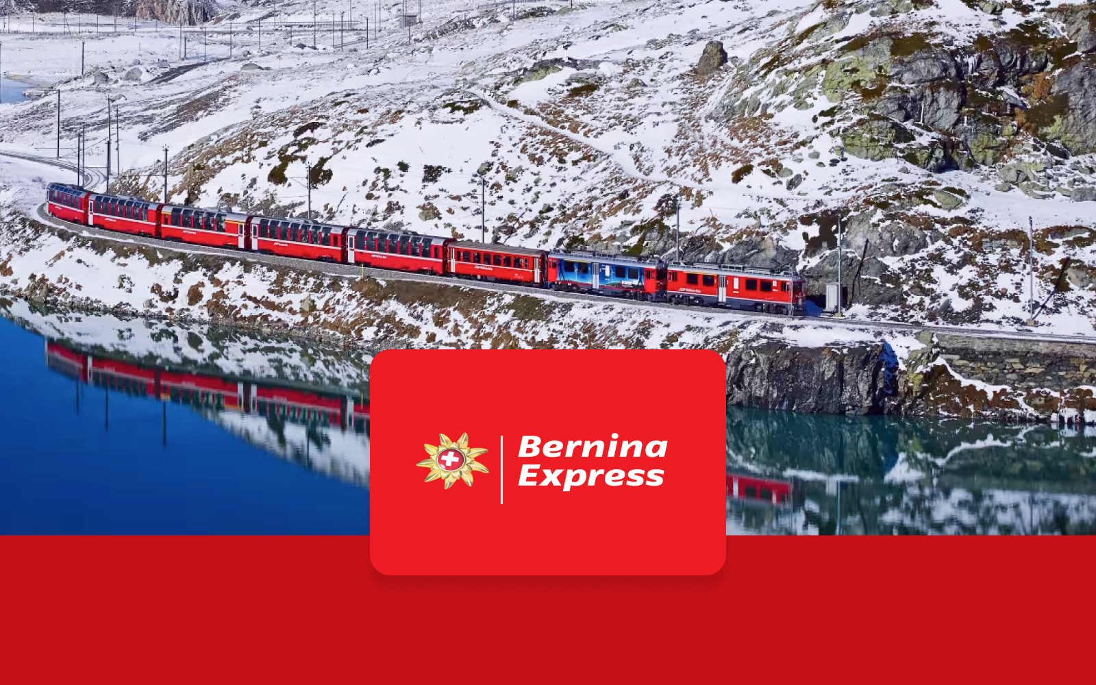 Bernina Express with Seat Reservation: Tirano to/from St. Moritz/Chur