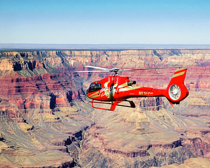 From Las Vegas: 70+ min Grand Canyon West Rim Helicopter Tour with Optional Las Vegas Strip Views