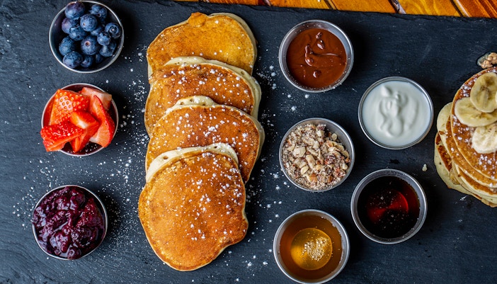 Pancakes aboard the cruise