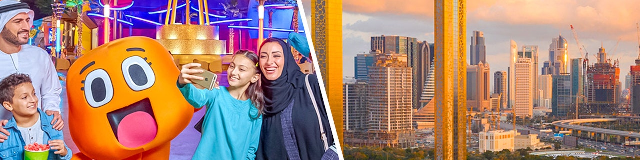 Combo: IMG Worlds of Adventure + Biglietti per Dubai Frame