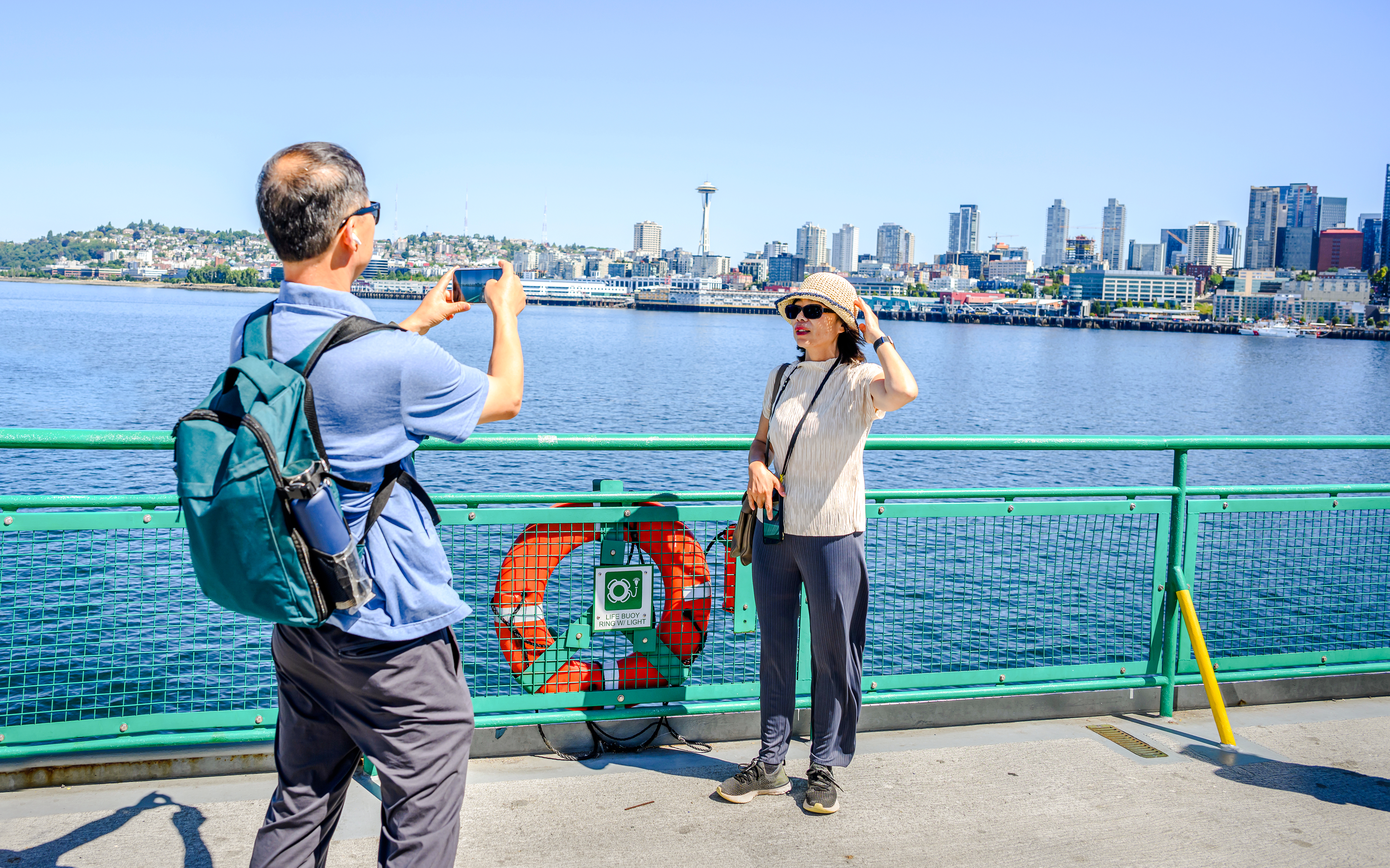 city sightseeing: seattle hop-on hop-off bustour met enkele reis ballard locks cruise-10