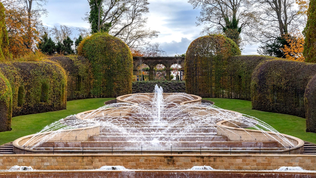 Interior view of Alnwick Garden