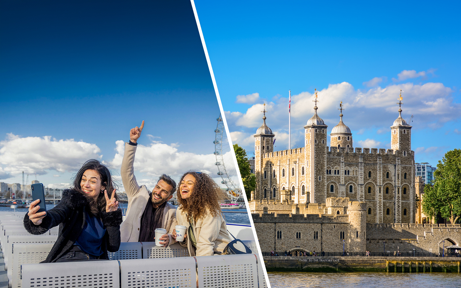 Combo (Save 1%): London Sightseeing Cruise + Tower of London Tickets