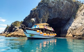 Inizia la crociera in goletta (Arraial do Cabo)