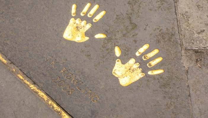 Golden Handprint - tour harry potter edimburgo