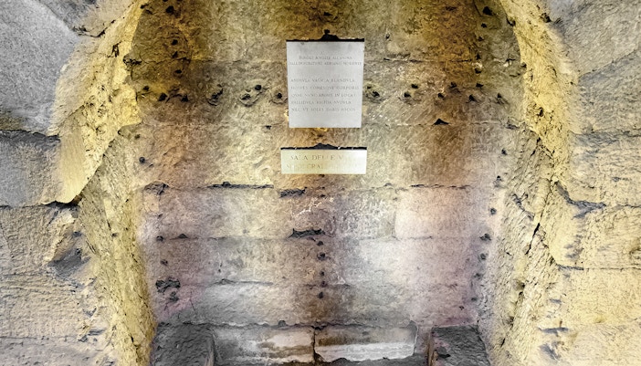 Hall of urns of Castel Sant'Angelo