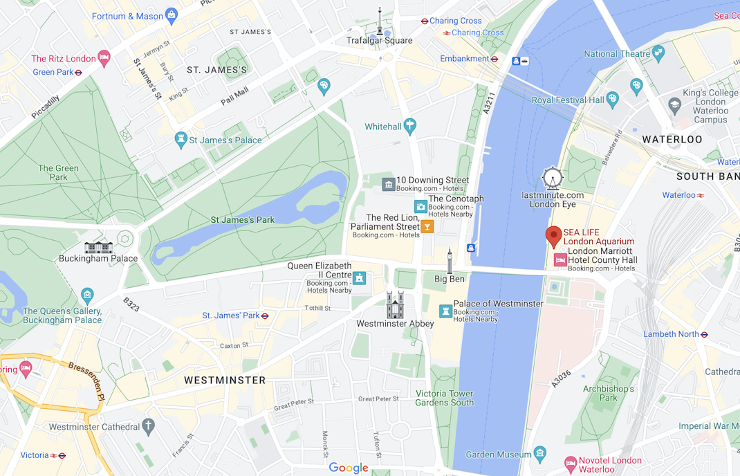 SEA Life London Location