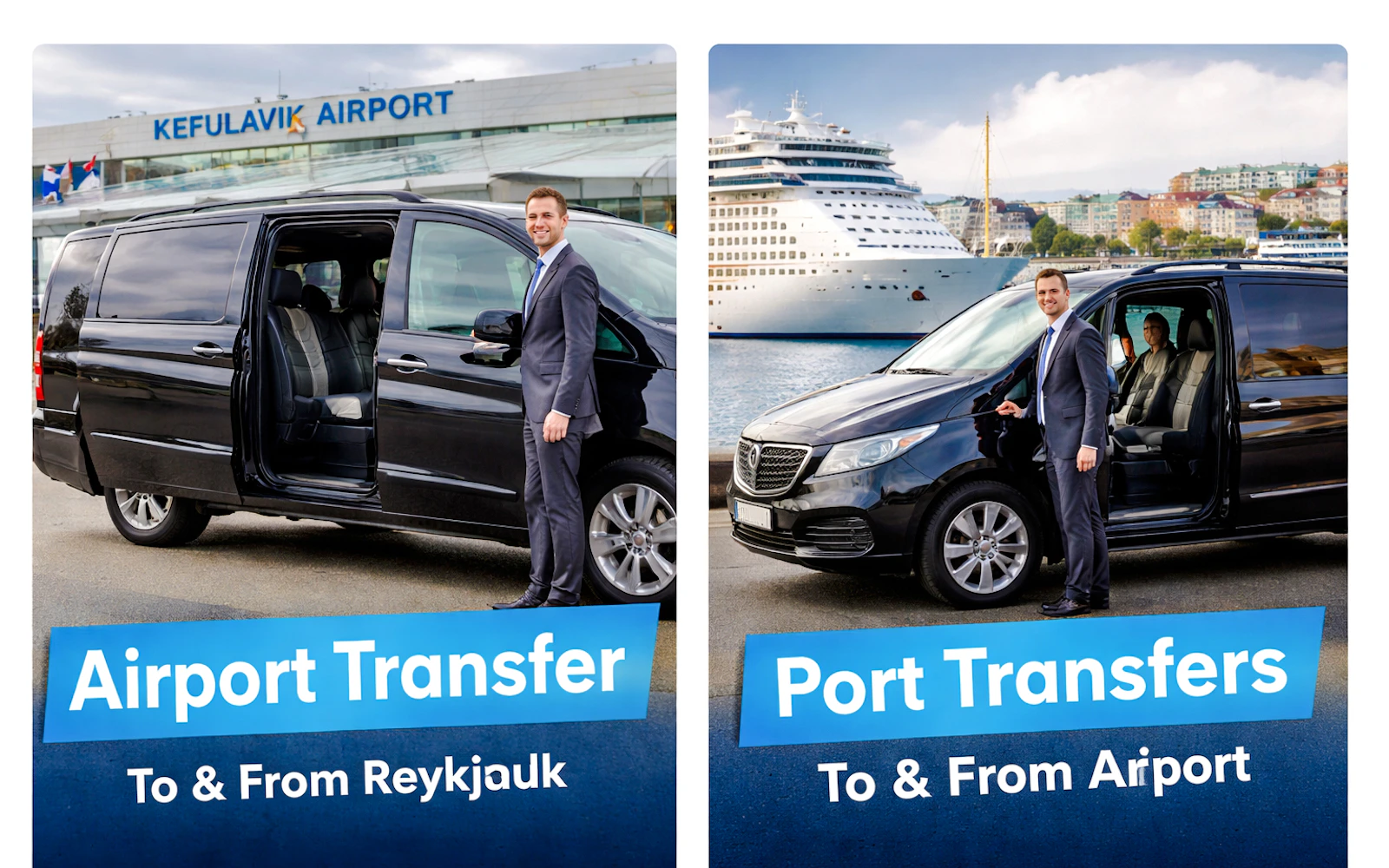 Keflavik Airport Private Transfer with Meet-and-Greet Image 3
