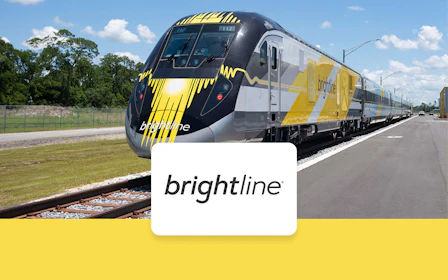 Brightline Train One-Way Tickets: Orlando Airport to/from Miami