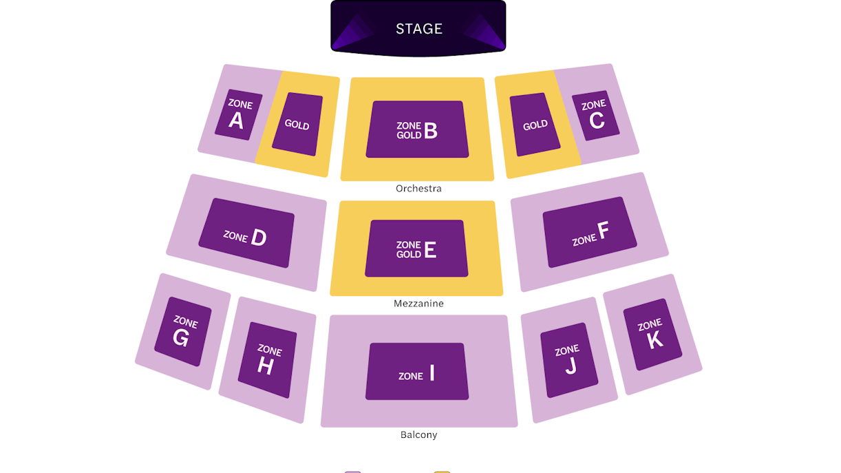 Plan de salle de Phuket FantaSea