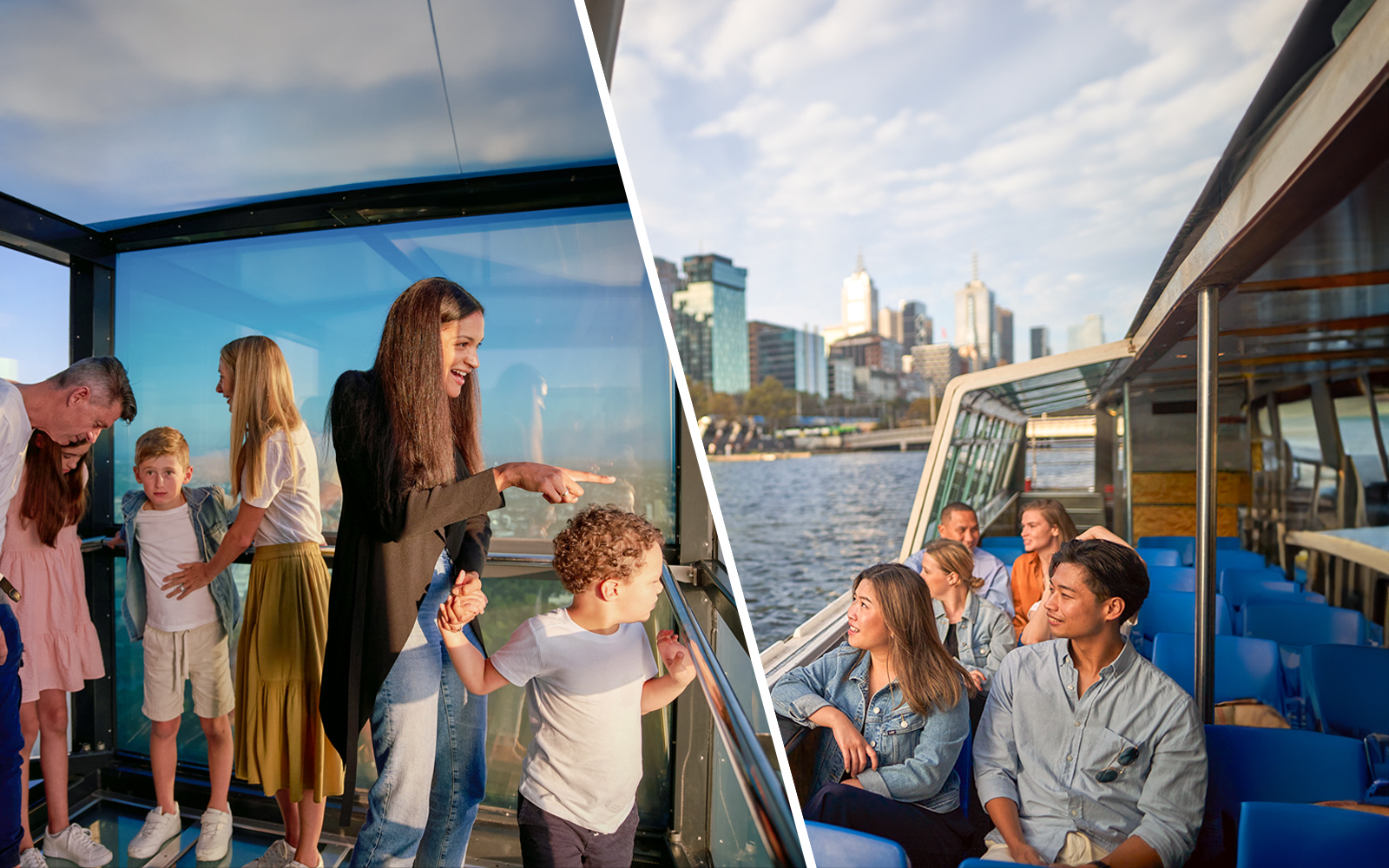 Combo: Melbourne Skydeck Tickets + 1 or 2-Hour Yarra River Cruise