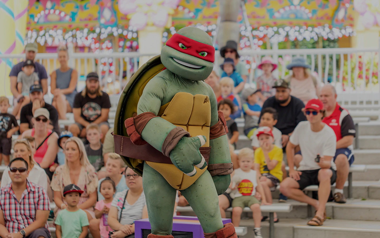 Turtle Power live show at Sea World, Gold Coast