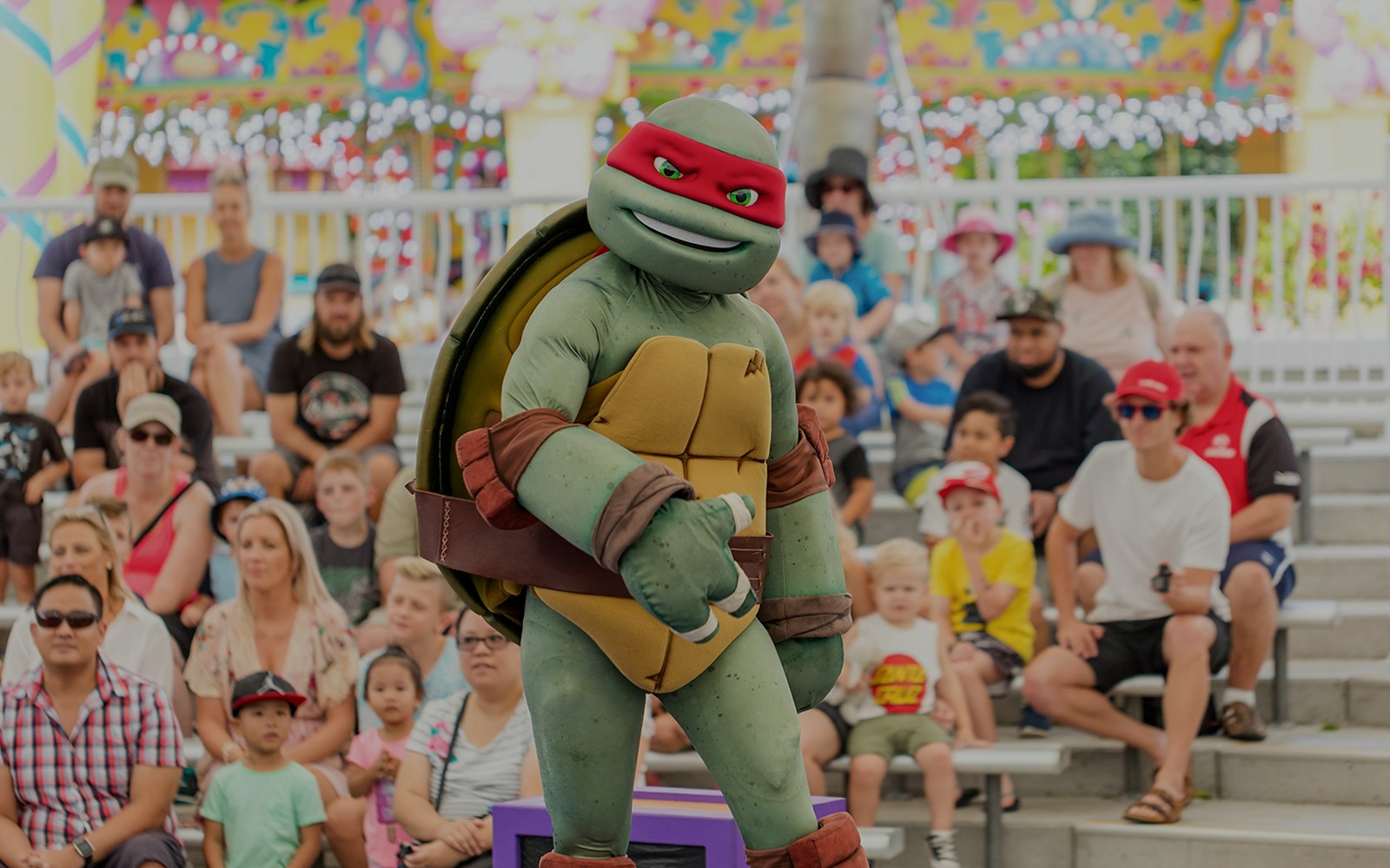 Turtle Power live show at Sea World, Gold Coast