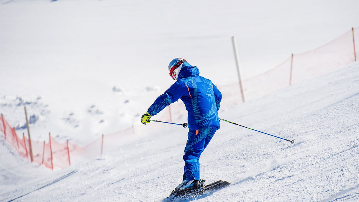 freeriding at Mount Titlis