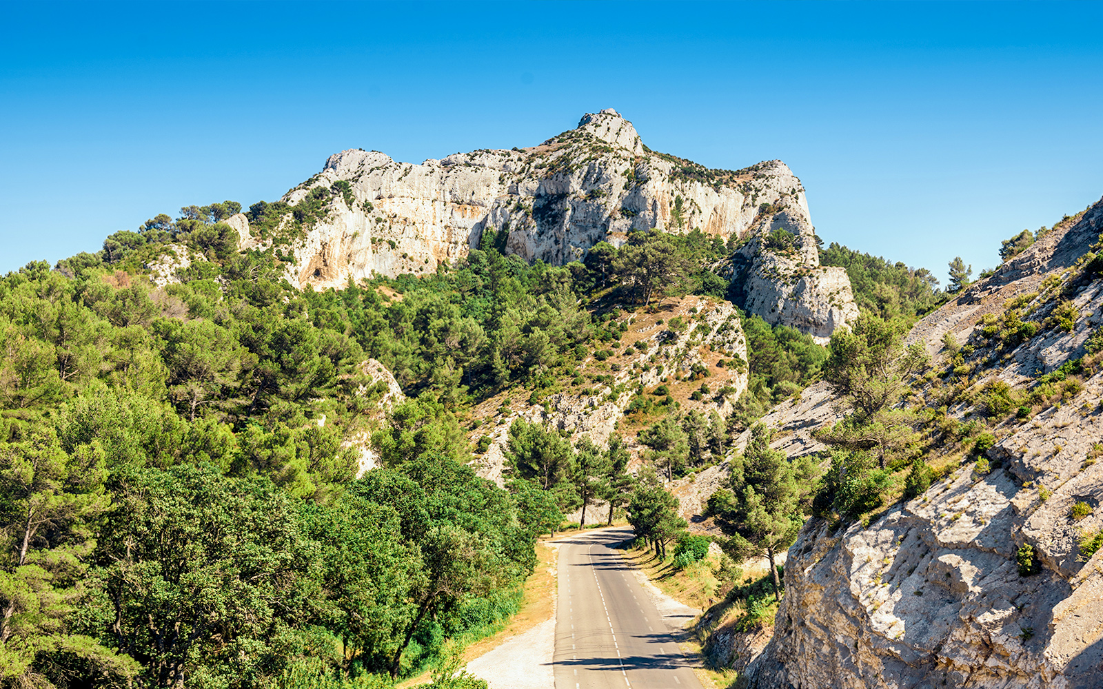 The Alpilles Mountains