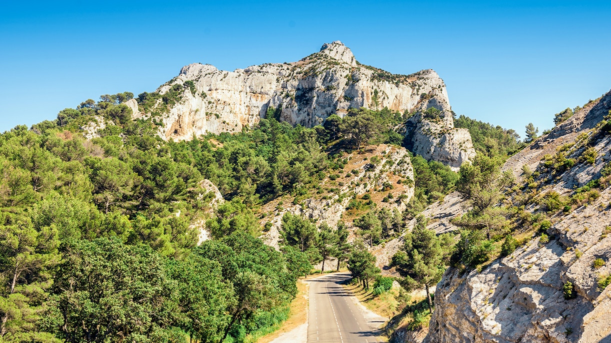 The Alpilles Mountains