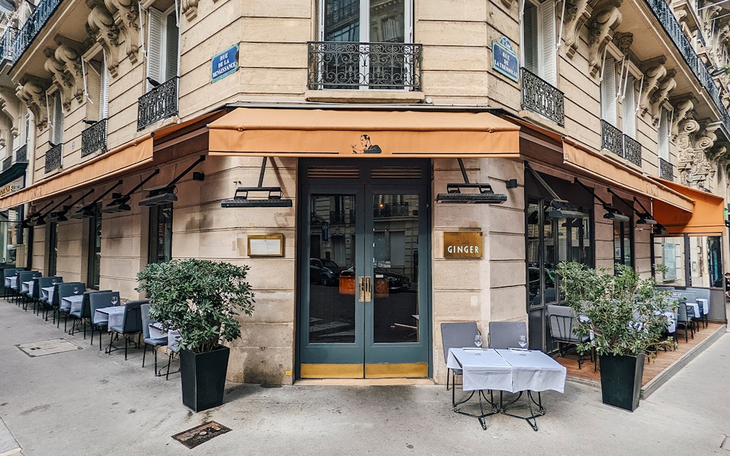 Restaurant exterior near Crazy Horse Paris Show and Dinner venue.