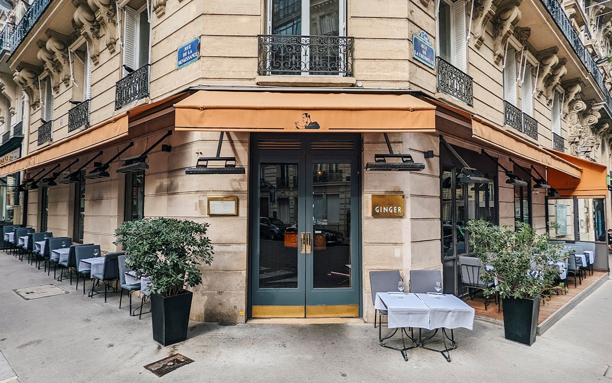 Restaurant exterior near Crazy Horse Paris Show and Dinner venue.
