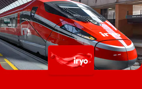 High-speed train at Madrid Atocha station for one-way travel to Zaragoza Delicias.
