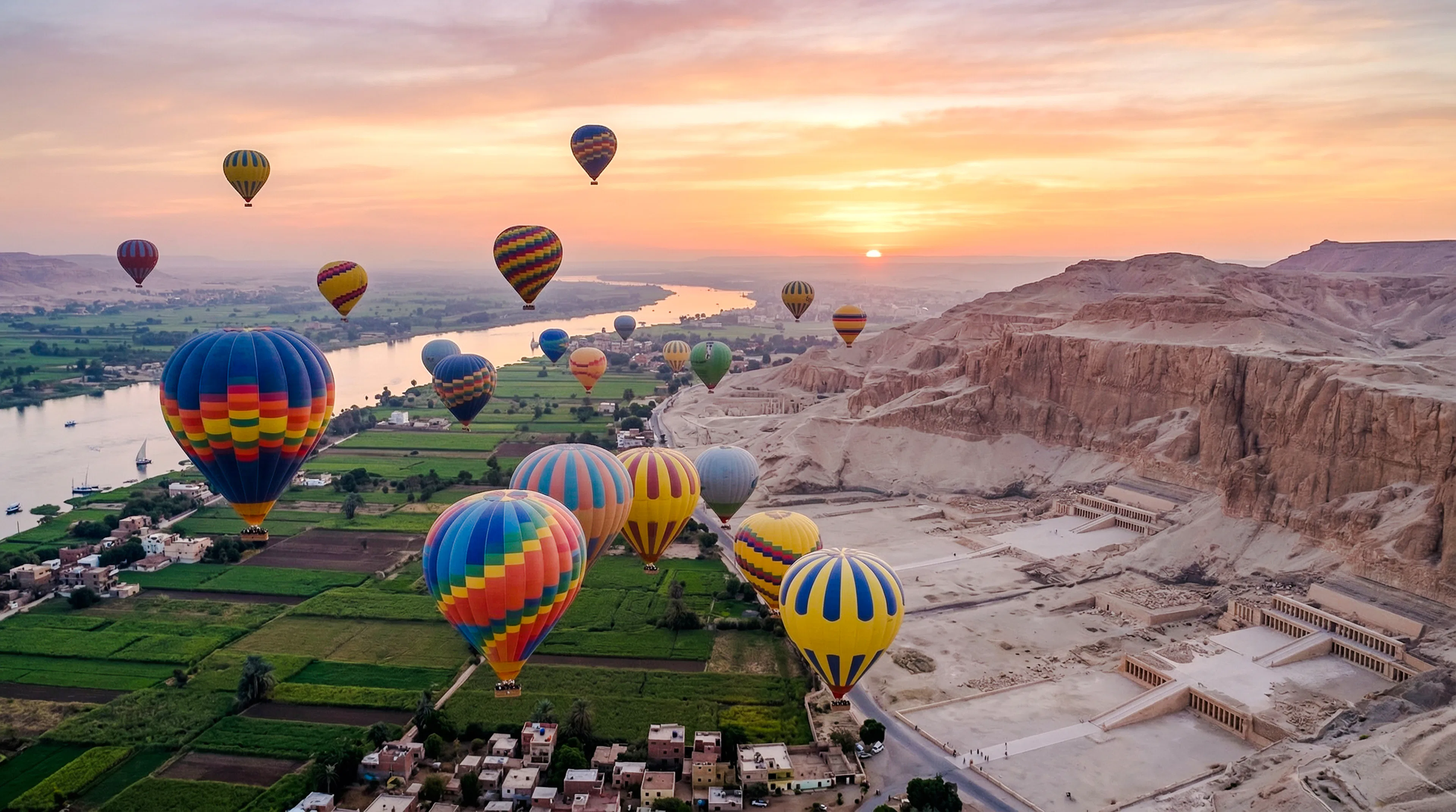 Hot air balloon Luxor