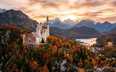 rondleiding door slot neuschwanstein met tickets met versnelde toegang en pendelbus-5