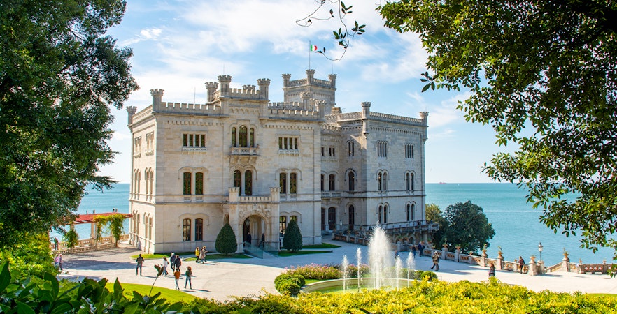 Miramare Castle front