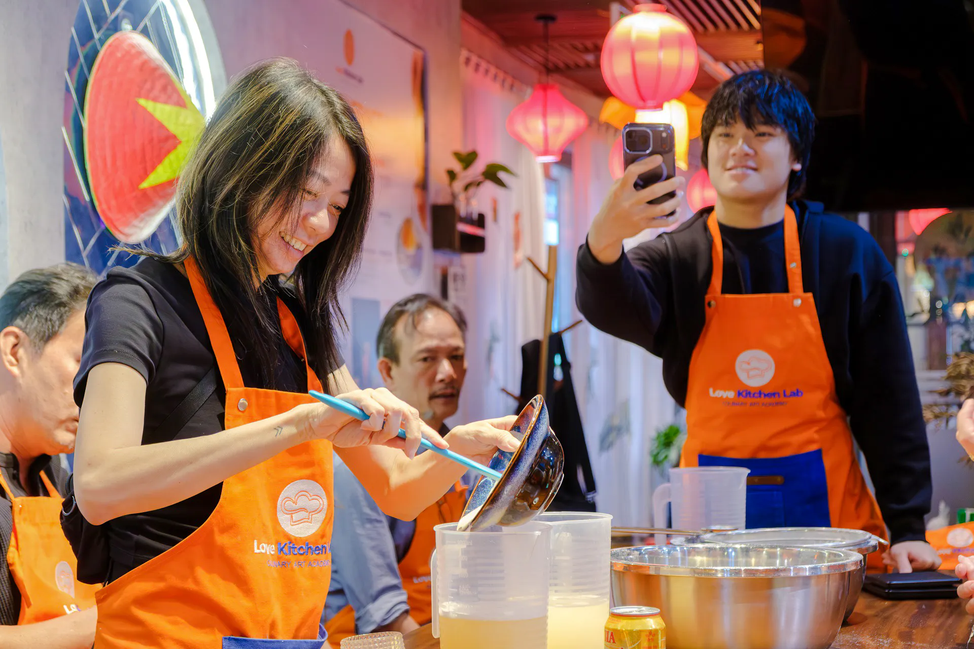 hanoi banh mi-making cooking class and vietnamese coffee workshop-10