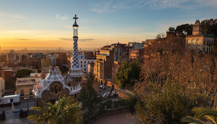 Park Guell Main Entrance