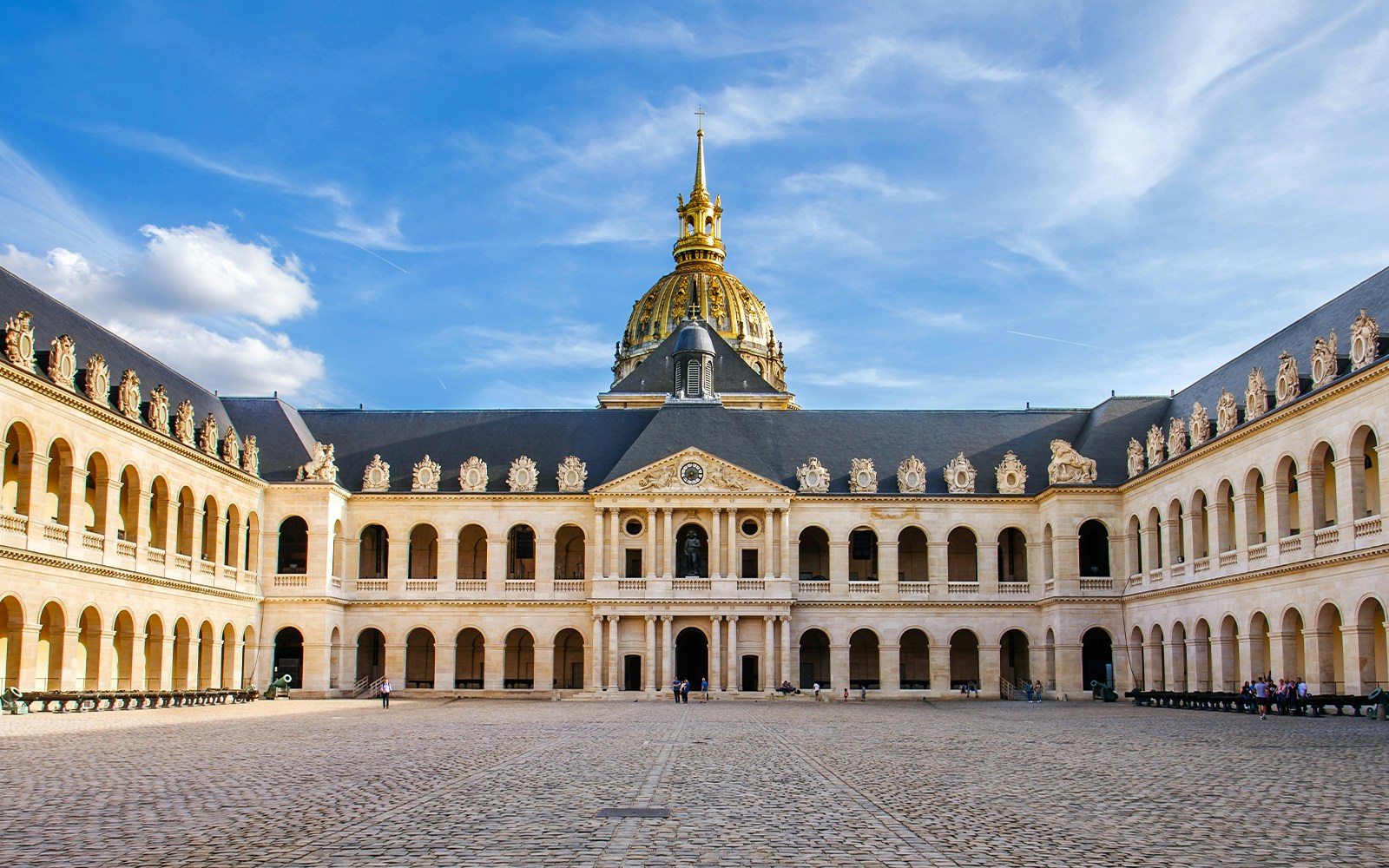 Les Invalides Paris Main Courtyard