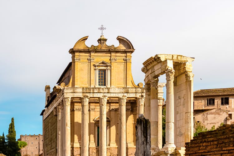 Antonius and Faustina Temple