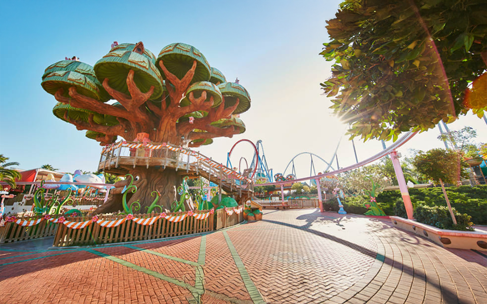 SésamoAventura, the PortAventura World area designed especially for children, completely set in the world of Sesamo Street