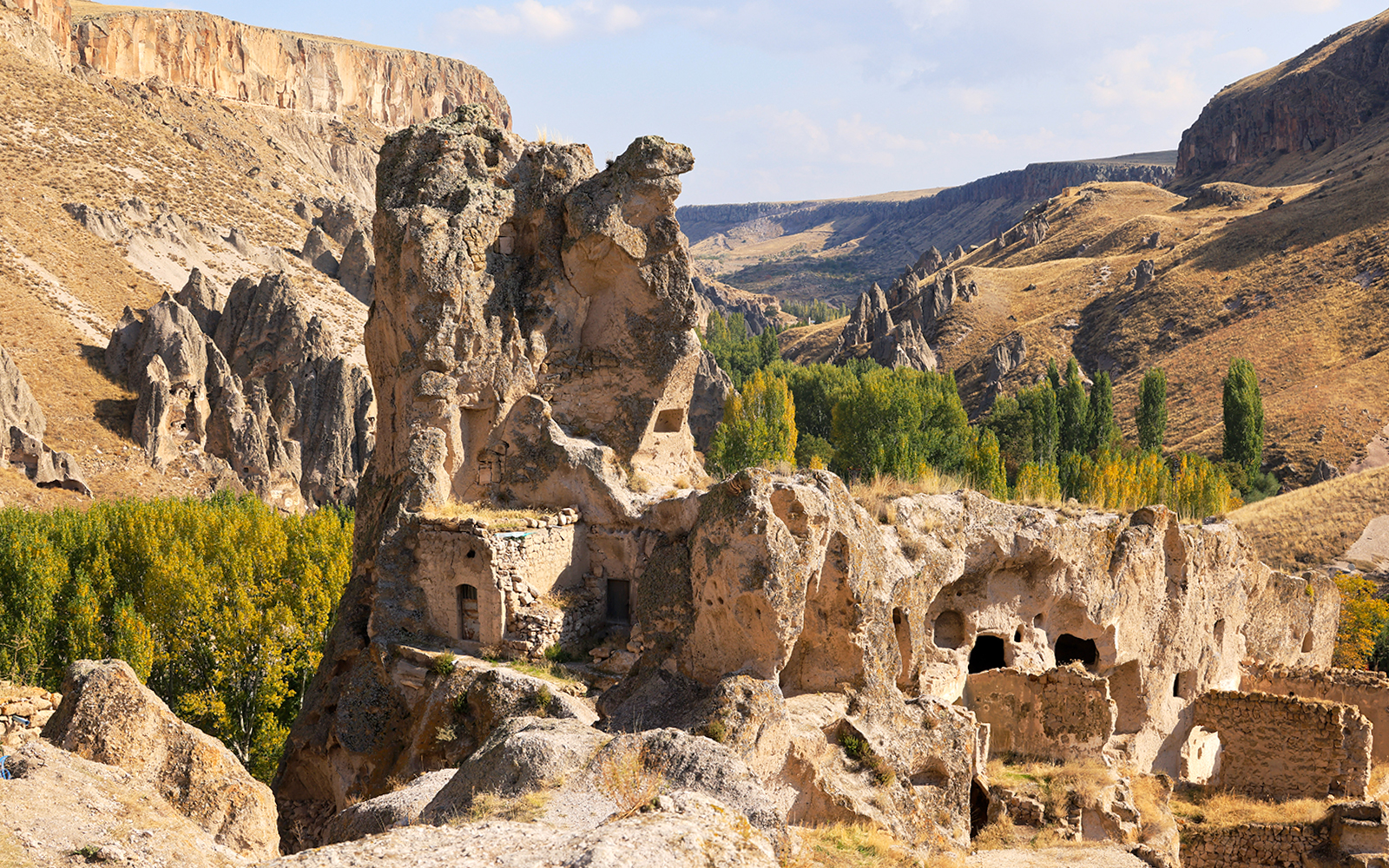 Valle de Soganli (según la opción seleccionada)