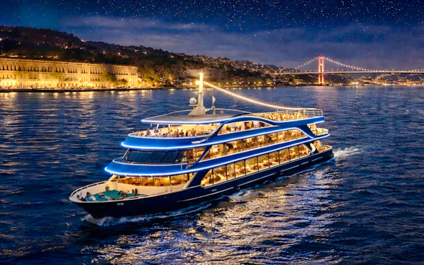 Bosphorus Dinner Cruise with Turkish Show & Live Music
