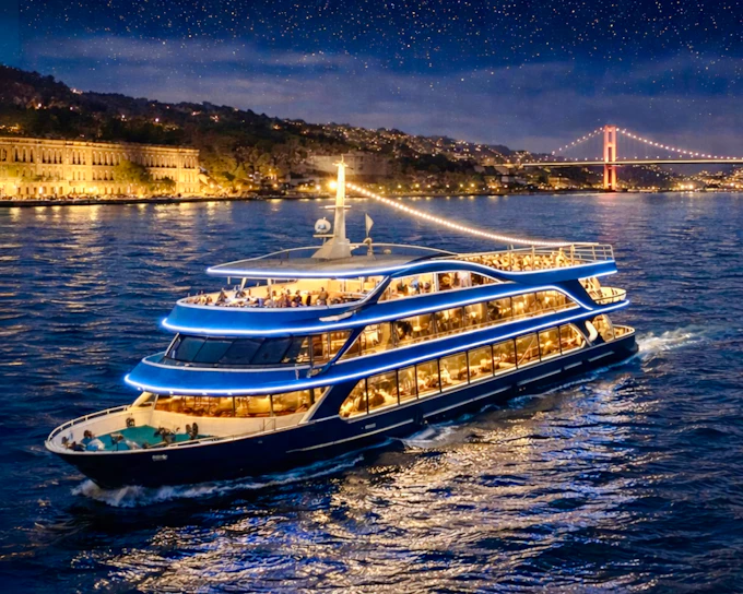 Bosphorus Dinner Cruise with Turkish Show & Live Music