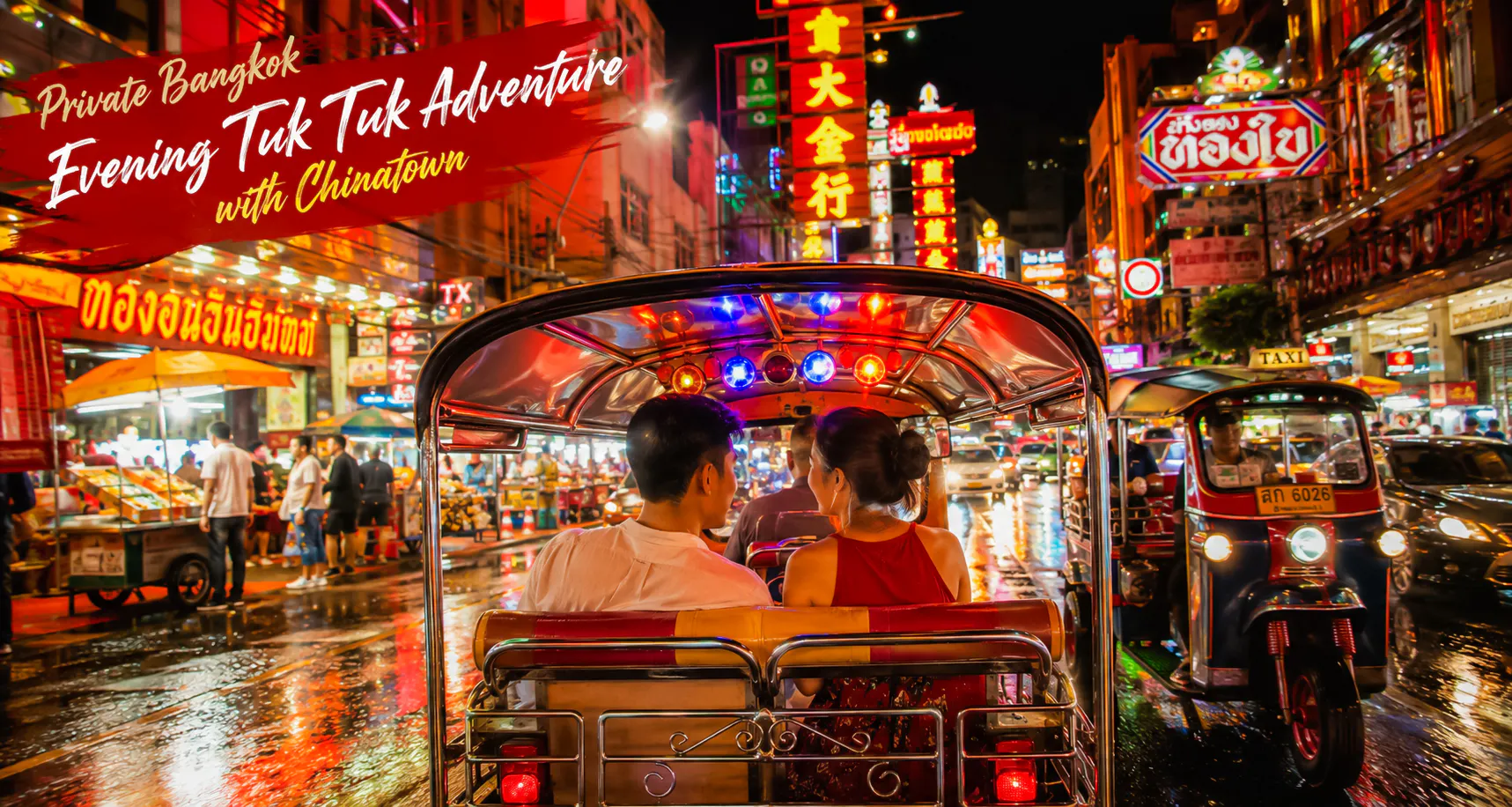 tour privado nocturno en tuk-tuk por bangkok y por la calle yaowarat para probar la comida callejera-1