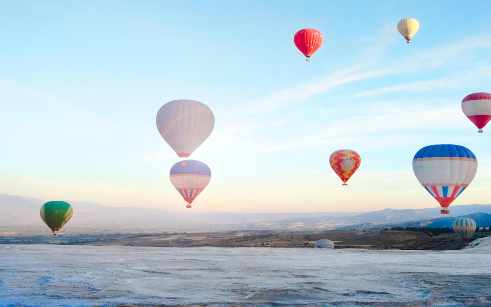 Pamukkale Hot Air Balloon Flight at Sunrise Image 3