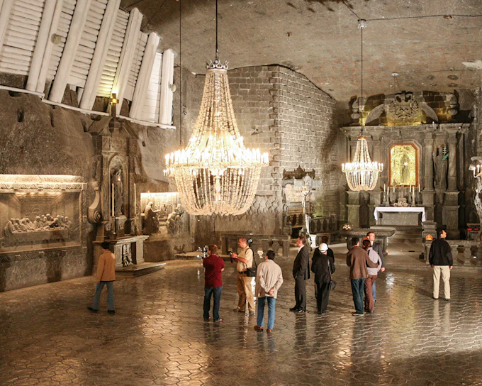 From Krakow: Wieliczka Salt Mine Guided Tour with Skip-the-Line Tickets