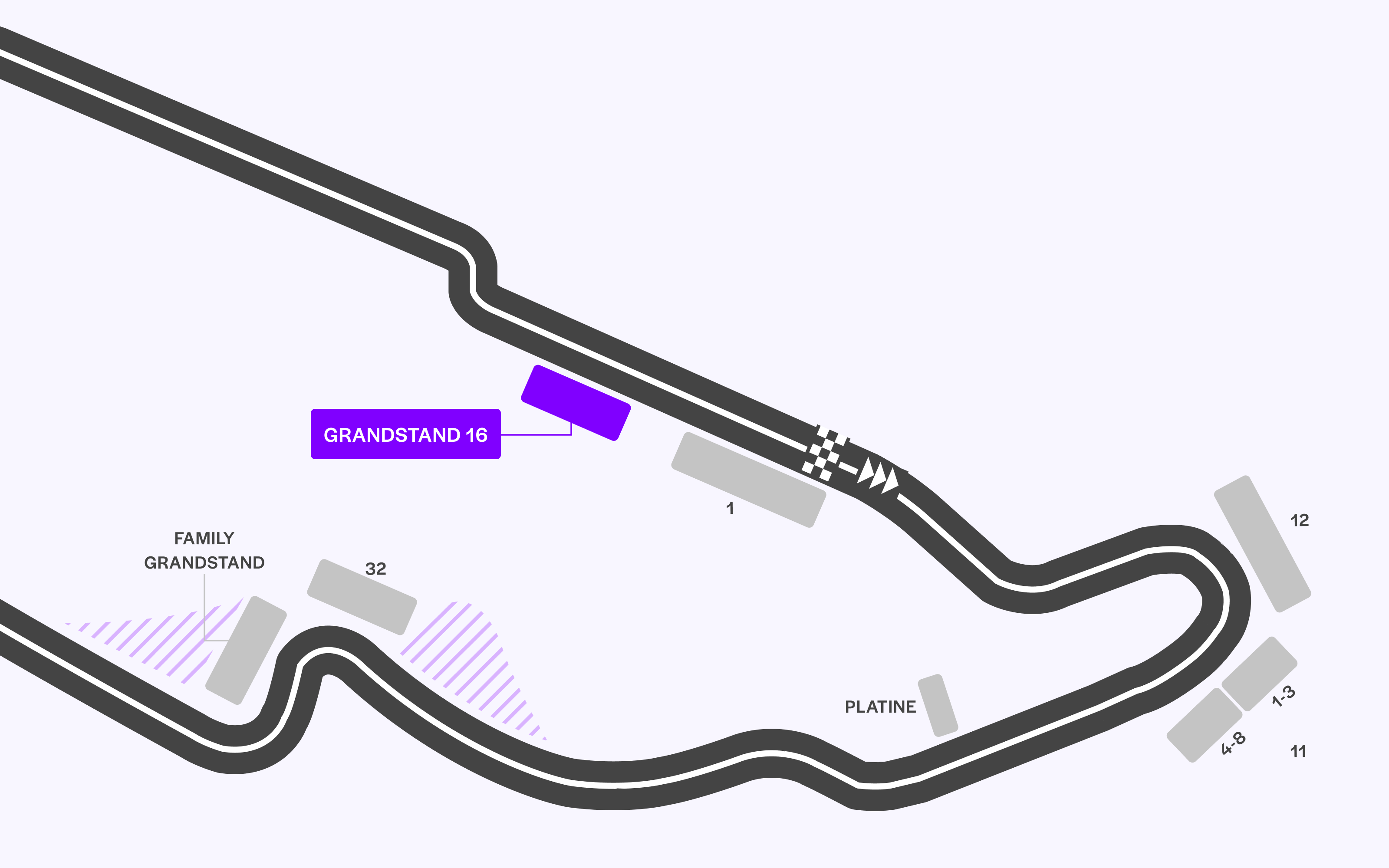 F1 Canadian GP Grandstands