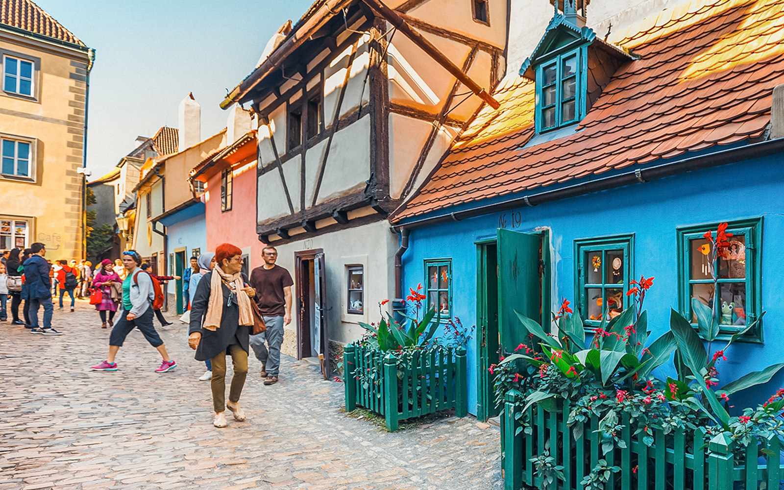Castillo de Praga por dentro Callejón del Oro