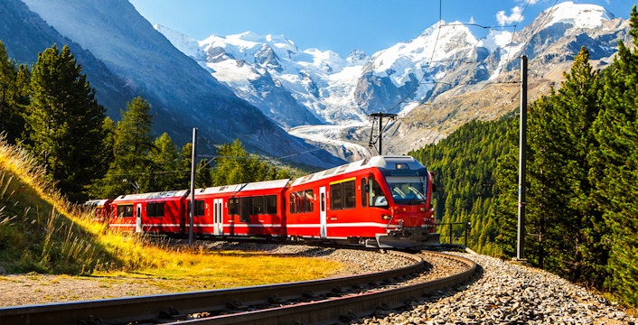 Bernina Express from Milan
