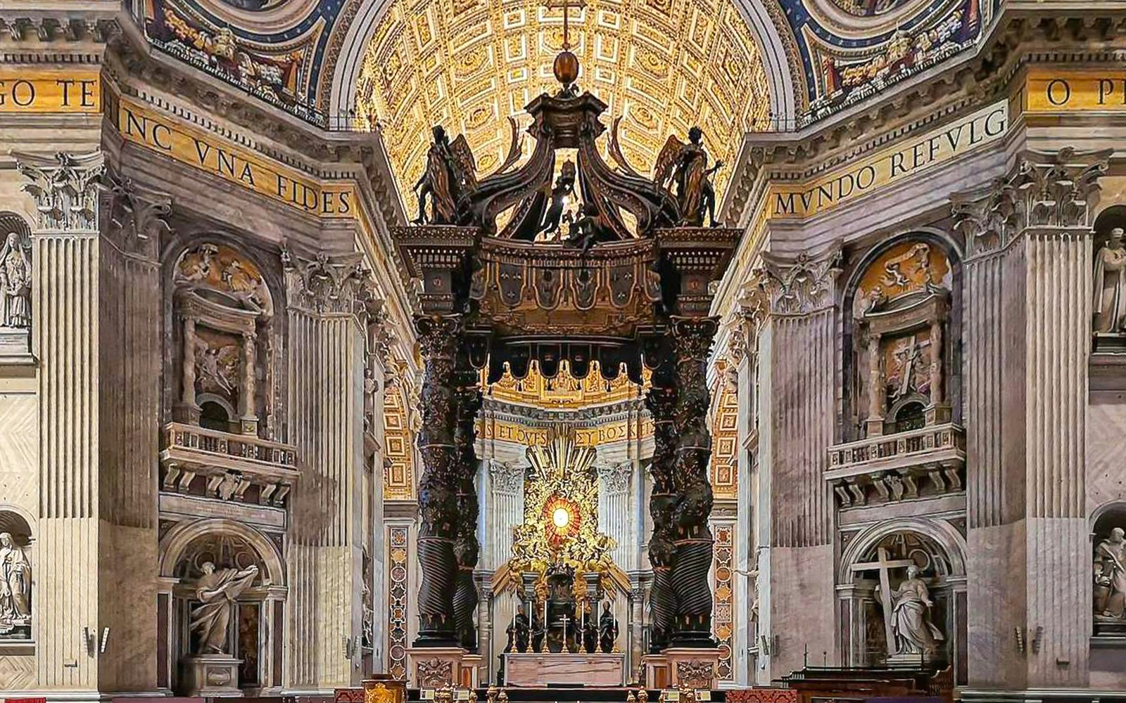 Baldacchino Canopy at St Peter's Basilica