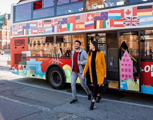 Hop-on-Hop-off Bus Tour Copenhagen