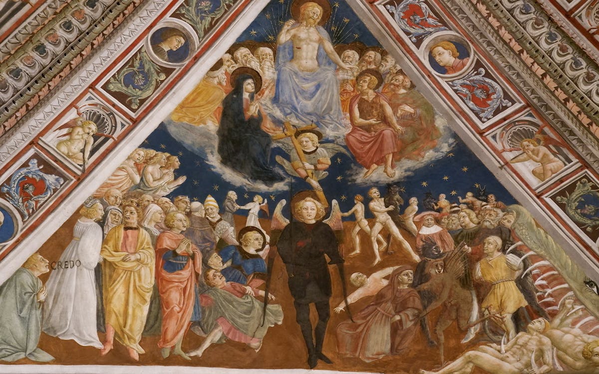 Fresco in Palazzo Pubblico in Siena