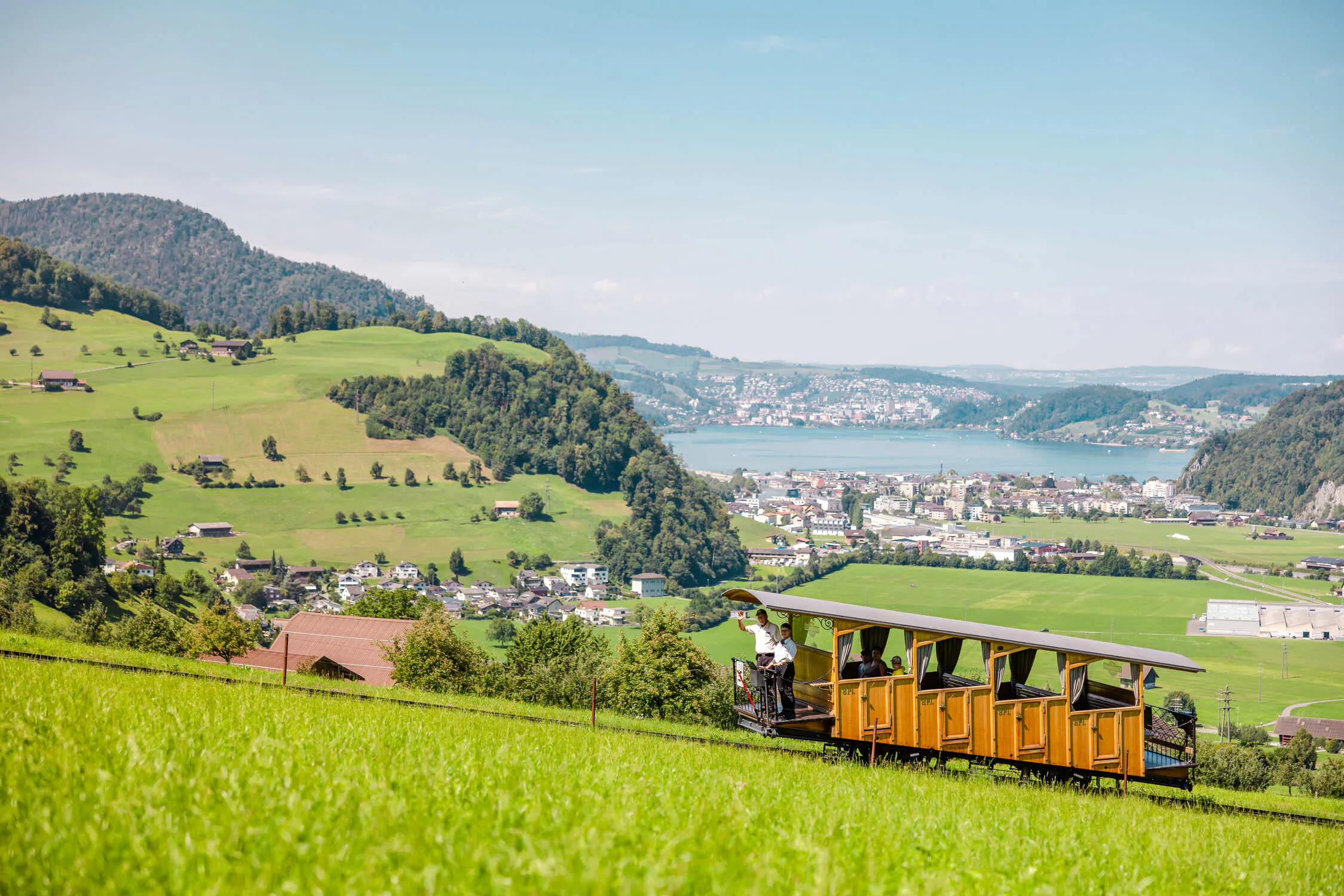 Stanserhorn Funicular and CabriO Cable Car Return Tickets Image 7
