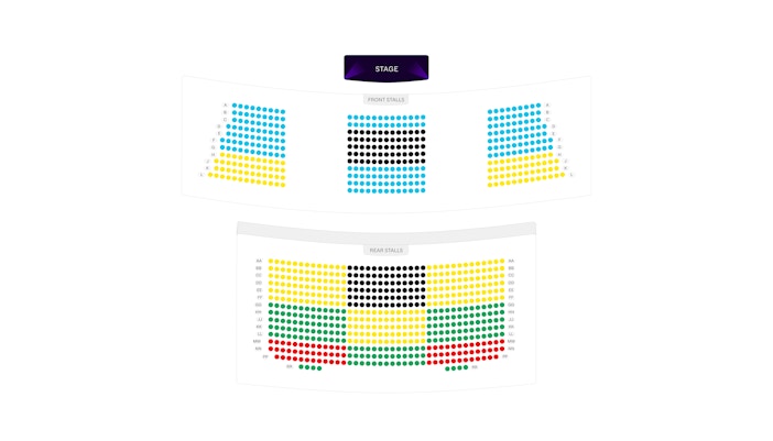 Queen Elizabeth Hall Seating Plan
