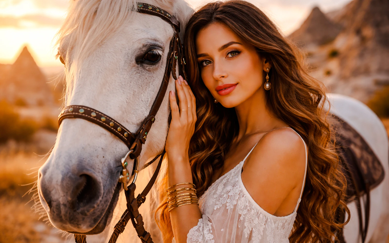 Cappadocia Flying Dress Photoshoot with Round-Trip Hotel Pickup at 3 Locations Image 9