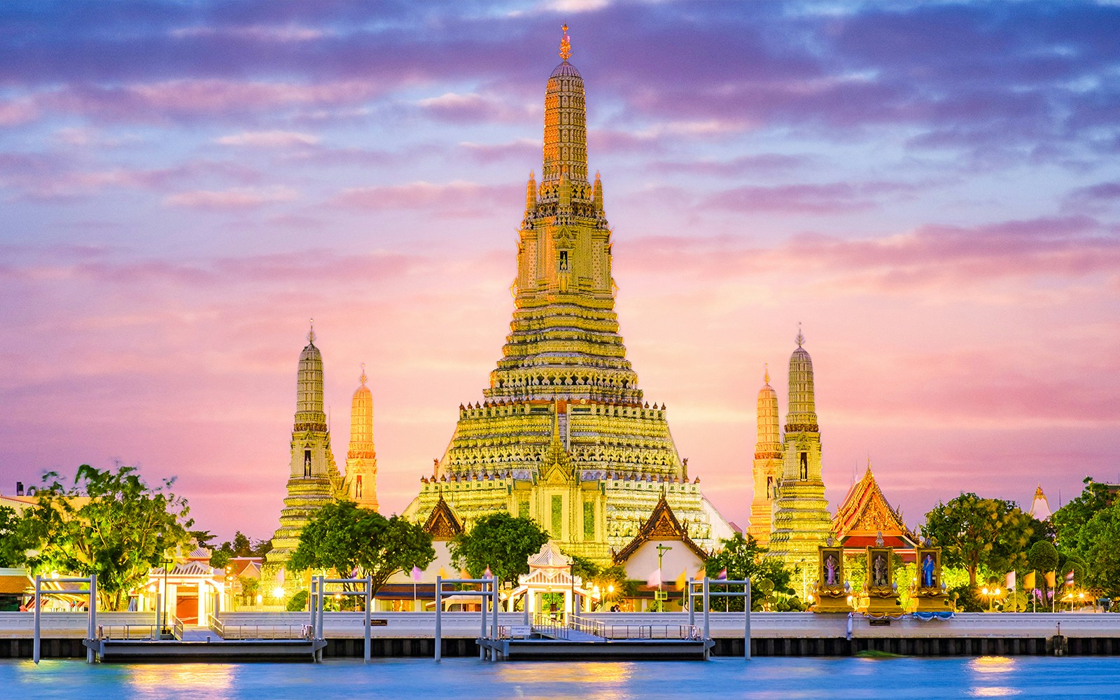 Wat Arun at Sunset