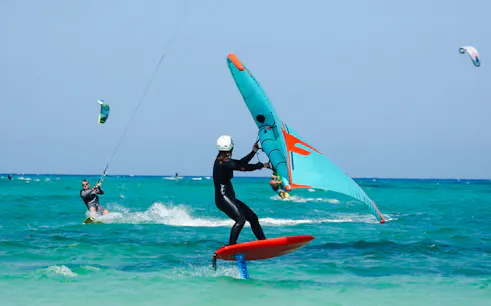 corralejo: kennismakingsles wingfoilen-1